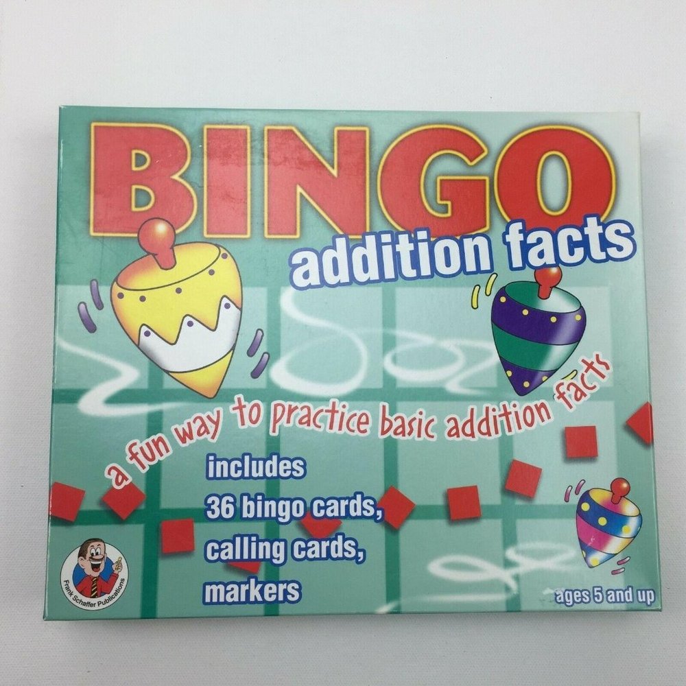 McGraw-Hill BINGO Card Game Addition Facts Bingo
